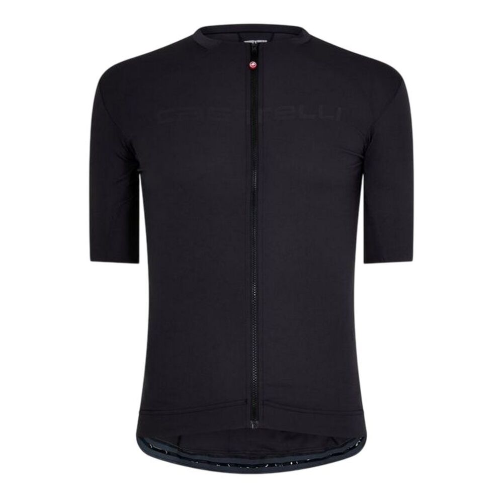 Castelli Mens Prologo Lite Short-Sleeved Cycling Jersey / Light Black
